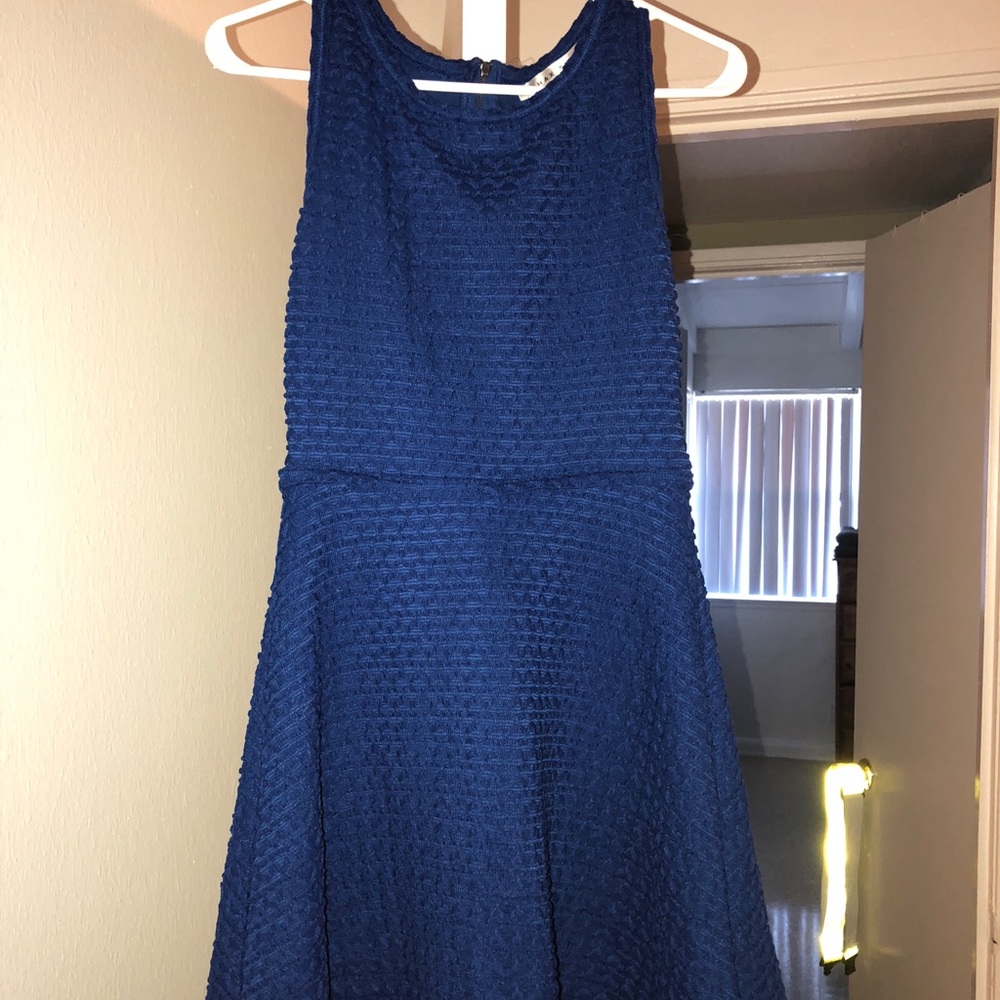 Max Studios Blue Presidential Dress